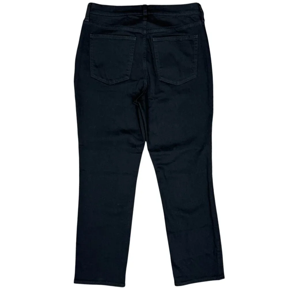 NWOT Women's J. CREW Essential‎ Straight Jean All Day Stretch Black | Size 29
